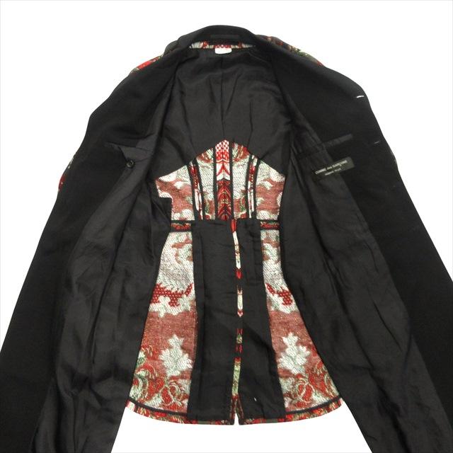 美品 19aw コムデギャルソンオムプリュス エンブロイダリー レイヤード