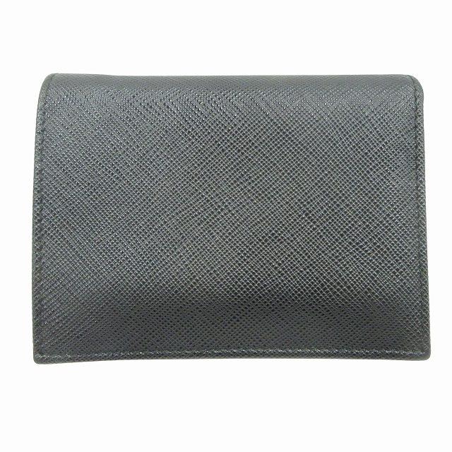 PRADA（プラダ） 美品 財布 二つ折り サフィアーノ レザー