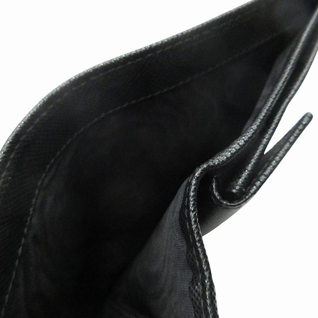 PRADA（プラダ） 美品 財布 二つ折り サフィアーノ レザー