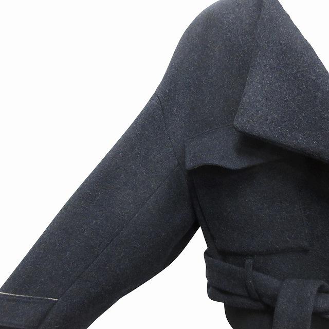 極美品 20AW エンフォルド ENFOLD メルトンリバー クロップド ショート