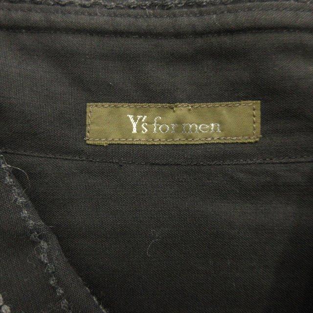 95aw ワイズフォーメン Y's for men 刺し子 ストライプ シャツ