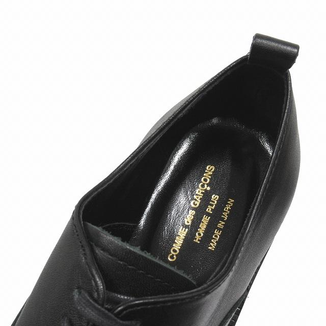 【中古】未使用品 コムデギャルソンオムプリュス COMME des GARCONS HOMME PLUS カウレザー ダービー シューズ ◆11 未使用品 コムデギャルソンオムプリュス COMME des GARCONS HOMME PLUS