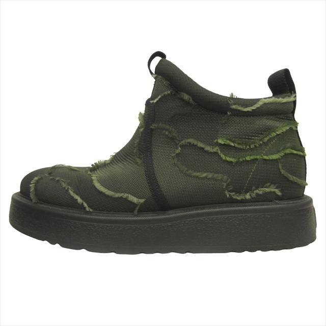 【中古】極美品 クリスチャンディオール Christian Dior カモフラ アンクル ブーツ シューズ 36 23cm オリーブ Christian Dior（クリスチャン・ディオール） 極美品 カモフラ