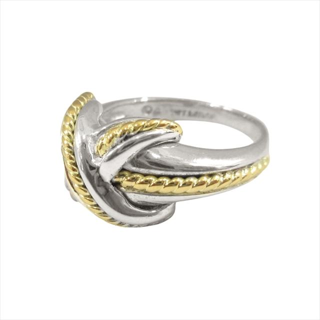 新品仕上げ済 美品 ティファニー TIFFANY & CO. K18 SV925