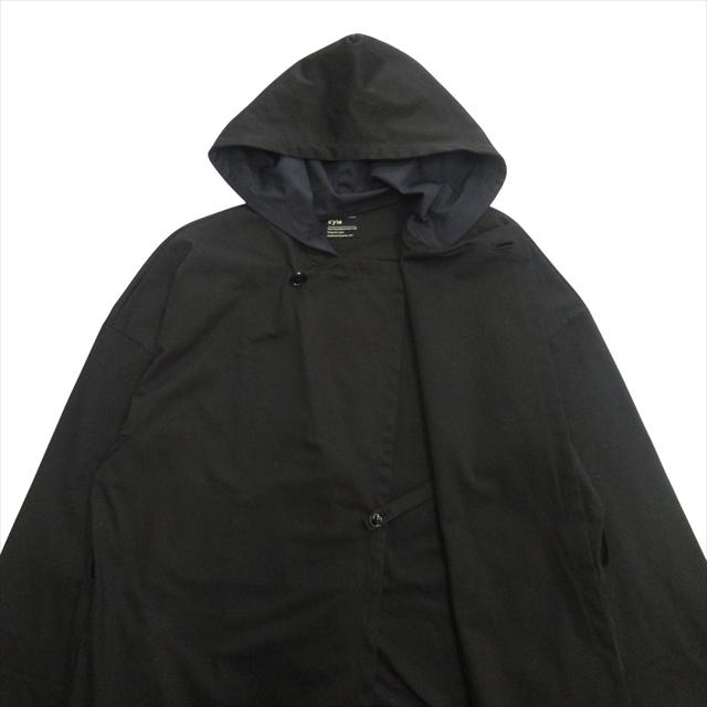 美品 サイト s'yte ヨウジヤマモト YOHJI YAMAMOTO フーデッド コート