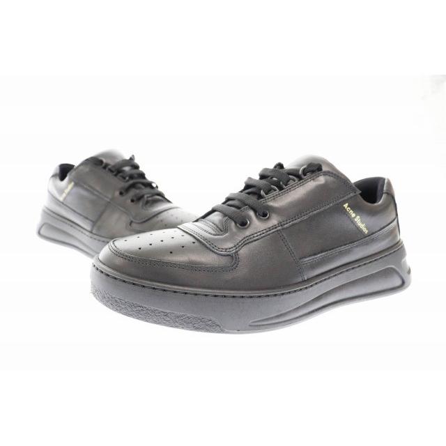 中古 アクネ ストゥディオズ Acne Studios Perey Lace Up ペレー レース アップ レザー スニーカー 40 黒 ブラック ブランド古着ベクトル 0221 0140 034 ブランド古着販売のベクトル 通販 Yahoo ショッピング