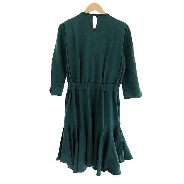 中古 マメクロゴウチ Mame Kurogouchi 14aw Jersey Dress ジャージ フレア ドレス ワンピース Mm14aw Js026 2 緑 グリーン 0025 レディース 034 ブランド古着販売のベクトル 通販 Yahoo ショッピング