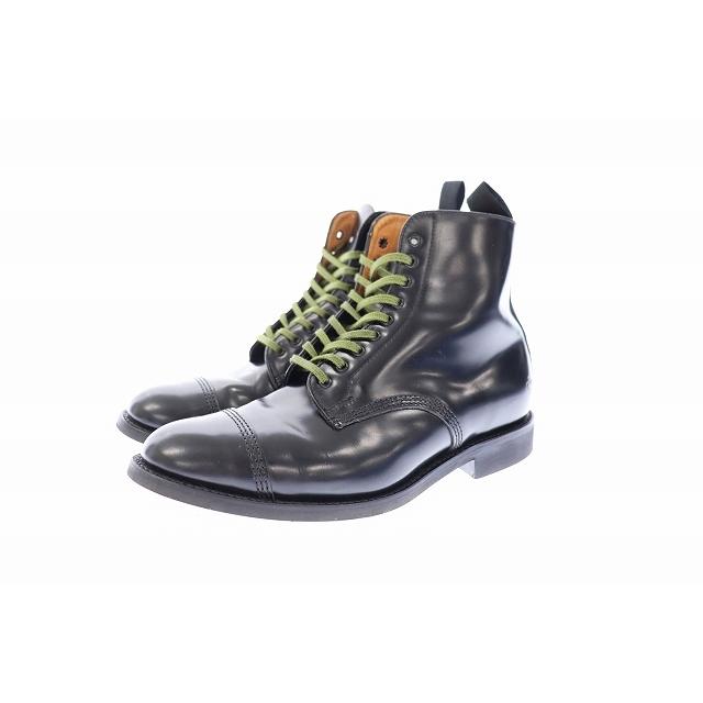 New限定品 ミリタリー Boot Derby Military Sanders 中古 サンダース B Derby Military Sanders 中古 サンダース Sanders ダービー メンズ 107 中古 ブランド古着ベクトル ブラック 黒 6 1595b ブーツ ブーツ Dagl Tg