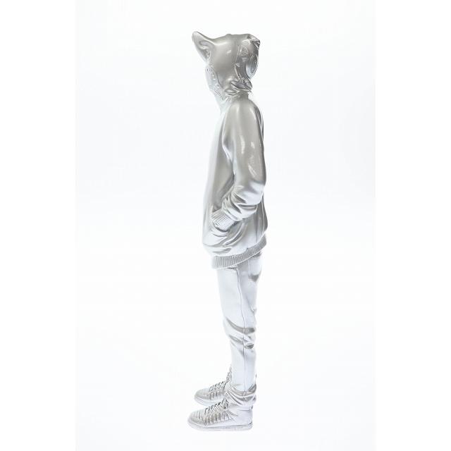 アベイシングエイプ　照焼きシャークフィギュア 10月31日発売 BAPE シャークフィギュア シルバー - abathingape