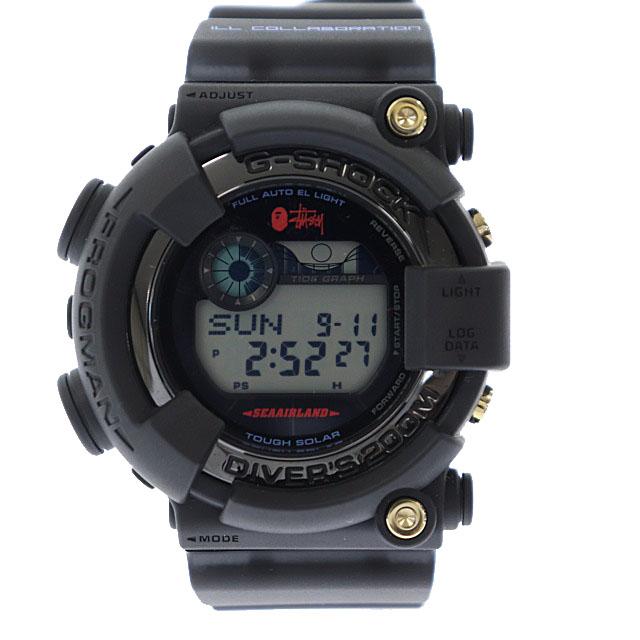 BAPE STUSSY G-SHOCK カシオフロッグマン エイプ ステューシー