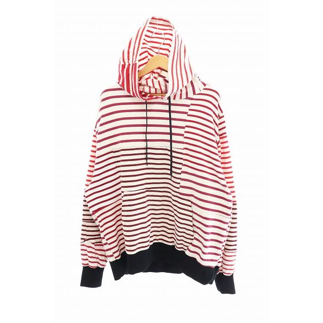 オールドパーク OLD PARK OVERSIZED HOODIE STRIPE オーバーサイズ