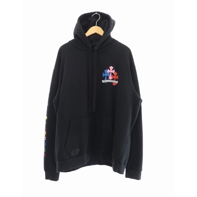 クロムハーツ CHROME HEARTS 22SS Multi Color Cross Cemetery Hoodie