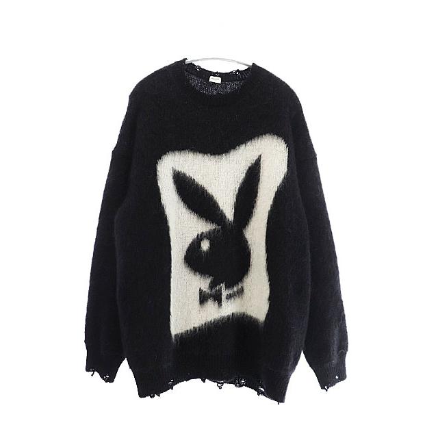 サンローラン パリ SAINT LAURENT PARIS 22AW MOHAIR PLAYBOY Knit