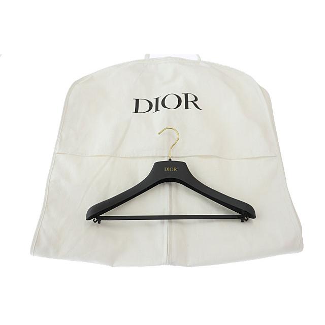 ディオール Dior 23SS ロゴ 肩ボタン ウール シルク ノースリーブ