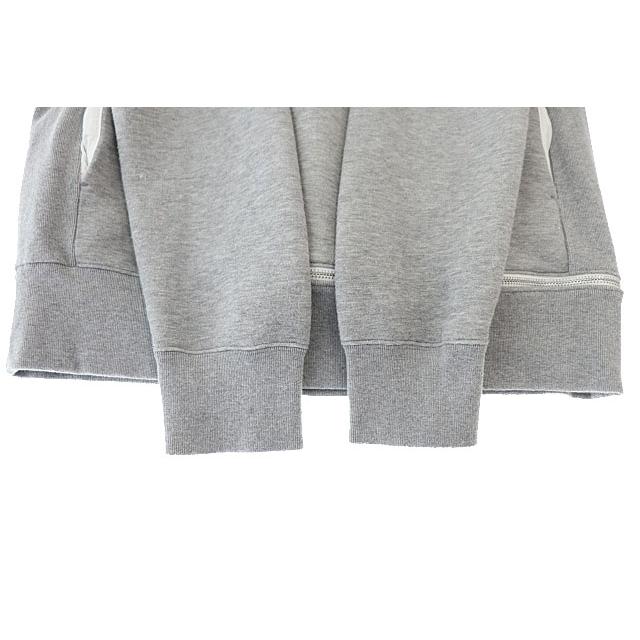 サカイ sacai 19AW SPONGE SWEAT SHIRT スポンジ ジップ スウェット