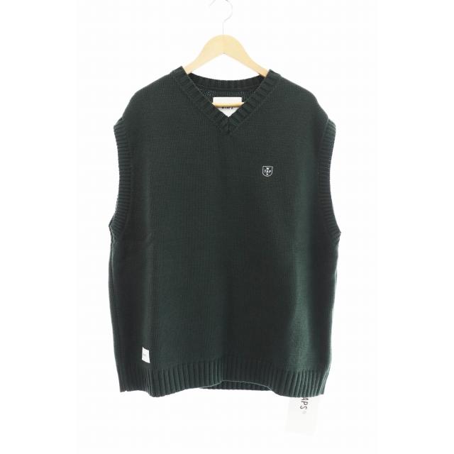 ダブルタップス WTAPS 22AW DITCH VEST ディッチ ニット ベスト