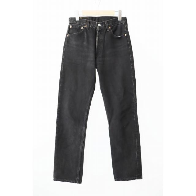 Levi's リーバイス 501 USA製 後染め ボタン裏 刻印653 Black Denim