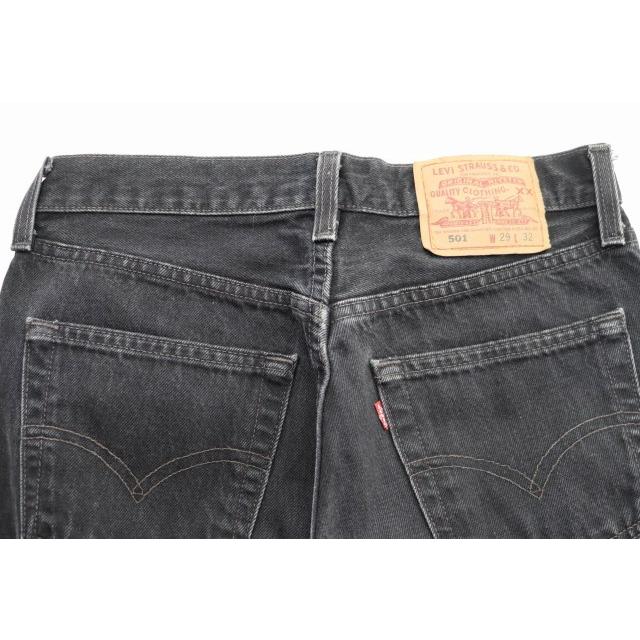Levi's リーバイス 501 USA製 後染め ボタン裏 刻印653 Black