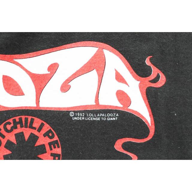 ヴィンテージ VINTAGE 90s 1992 Lollapalooza ロラパルーザ RED HOT CHILI PEPPERS ICE CUBE PEARL JAM Giant社製 Tシャツ バンドT 半袖 XL｜vectorpremium｜06