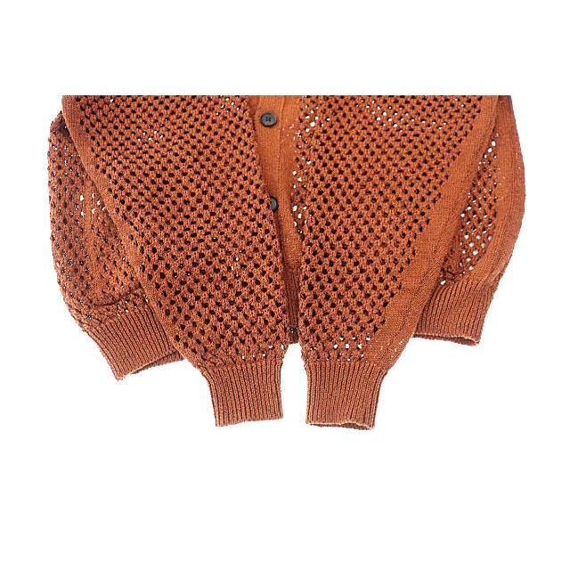 タグ付き新品】YOKE Meshed Knit Cardigan-