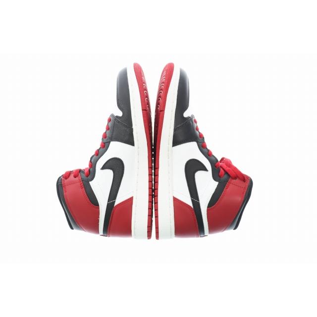 ナイキ NIKE AIR JORDAN 1 RETRO HIGH OG BLACK TOE エア ジョーダン レトロ ハイ ブラック トゥ つま黒 555088-184 27.5 黒 赤 ブラック｜vectorpremium｜04