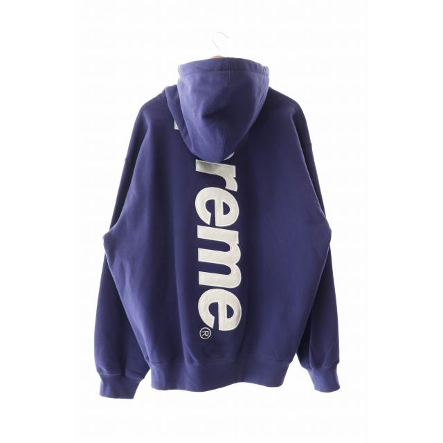 シュプリーム SUPREME 23AW Satin Applique Hooded Sweatshirt バック  