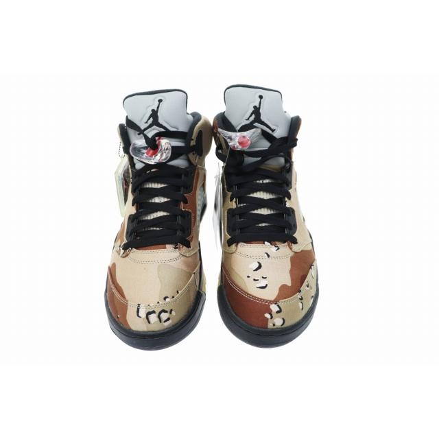 ナイキ NIKE × SUPREME シュプリーム 15AW AIR JORDAN 5 RETRO " Desert Camo " エアジョーダン5 デザートカモ スニーカー 824371-201 28｜vectorpremium｜02