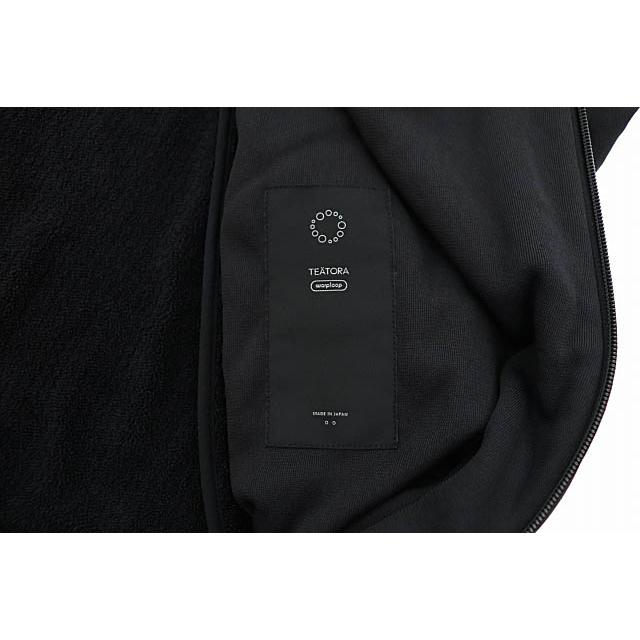 テアトラ TEATORA 23SS CARTRIDGE HOODIE F/Z WARPLOOP カートリッジ  