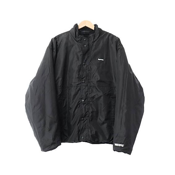 SUPREME フルジップ ジャケット 黒 - ジャケット・アウター