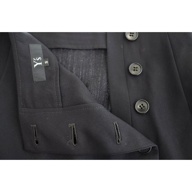 Y's（ワイズ） ウール タック タイト スカート YO-S04-100 S 黒