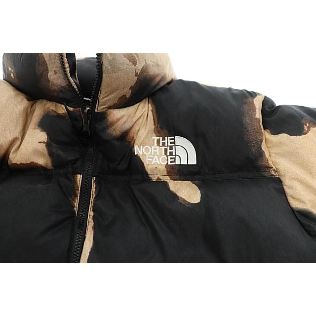 シュプリーム SUPREME ×THE NORTH FACE ノースフェイス 21AW Nuptse Jacket ブリーチド デニム プリント ヌプシ ダウン ジャケット ND5210｜vectorpremium｜05