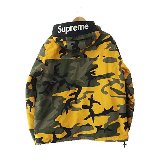 シュプリーム SUPREME 17AW Hooded Logo Half Zip Pullover フーデッド  