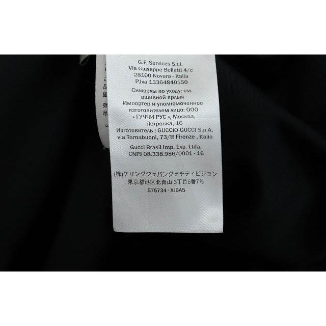 GUCCI グッチ 19AW GG Star Oversize Jersey Jacket Black ロゴ スター 