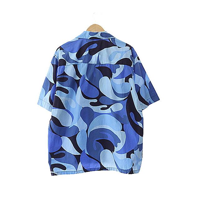 MARNI マルニ 23SS MULTI COLOR OPEN COLLER S/S SHIRT マルチカラー 