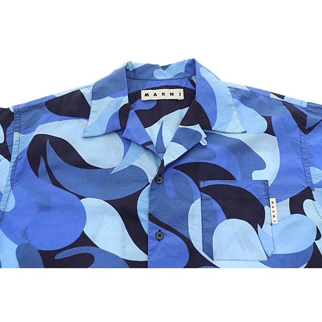 MARNI マルニ 23SS MULTI COLOR OPEN COLLER S/S SHIRT マルチ MARNI マルニ 23SS MULTI COLOR OPEN COLLER S/S SHIRT マルチ