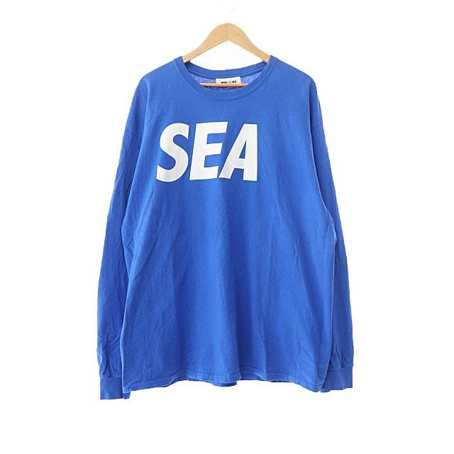 ウィンダンシー WIND AND SEA L/S T-SHIRT ロゴ プリント ロング 