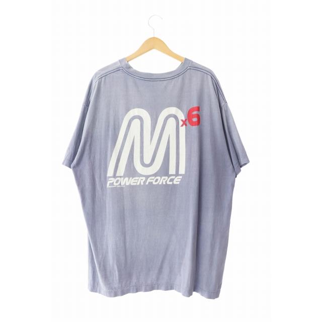 セントマイケル SAINTMICHAEL 22SS SS TEE M6 ヴィンテージ加工 クルー 