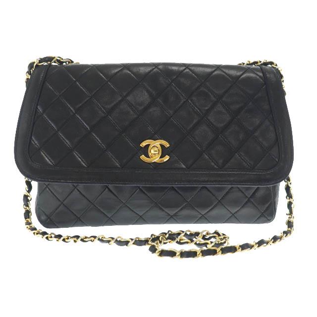 CHANEL マトラッセ ラムスキン チェーンショルダーバッグ CHANEL マトラッセ 希少品 ラムスキン エスチェーン ショルダーバッグ