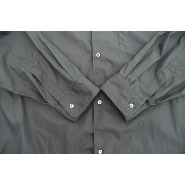 グラフペーパー Graphpaper Broad Oversized Regular Collar Shirt 