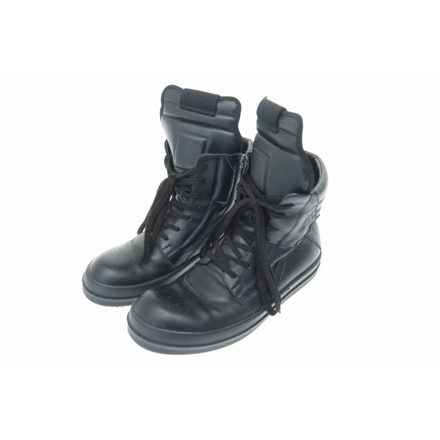 リックオウエンス Rick Owens 14SS GEO BASKET BLACK/BLACK ジオ リックオウエンス Rick Owens 14SS GEO BASKET BLACK/BLACK ジオ