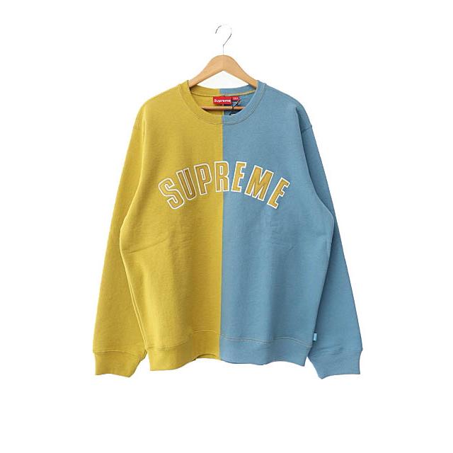 Supreme（シュプリーム） SUPREME 18AW Split Crewneck Sweatshirt 