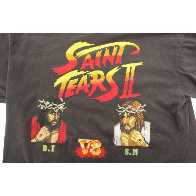 SAINT くかっ MICHAEL/セントマイケル*デニムティアーズDT_SS TEE/ST TEARS