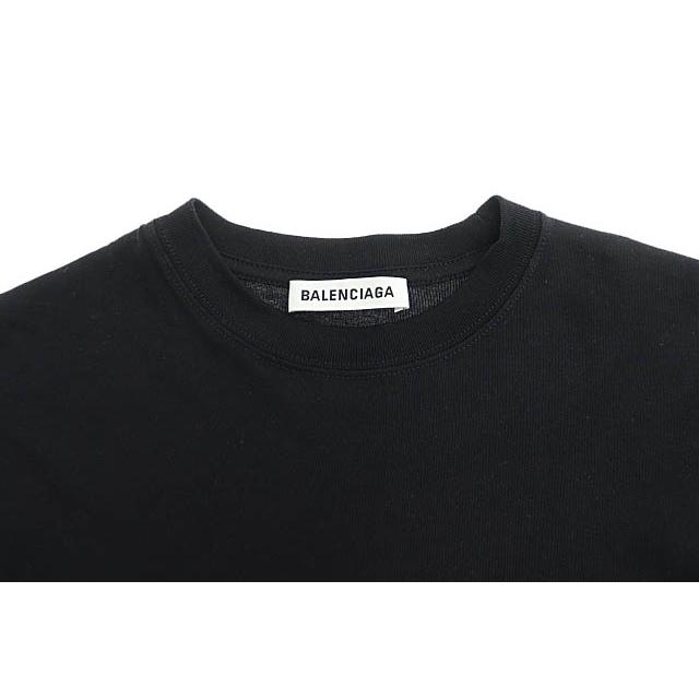 BALENCIAGA バレンシアガ 2019年製 ミニ ロゴ プリント 半袖 T BALENCIAGA バレンシアガ 2019年製 ミニ ロゴ プリント 半袖 T