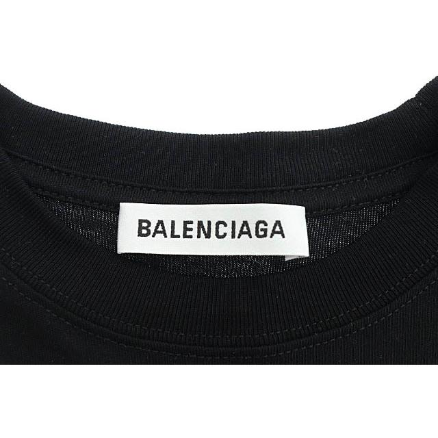BALENCIAGA バレンシアガ 2019年製 ミニ ロゴ プリント 半袖 T BALENCIAGA バレンシアガ 2019年製 ミニ ロゴ プリント 半袖 T