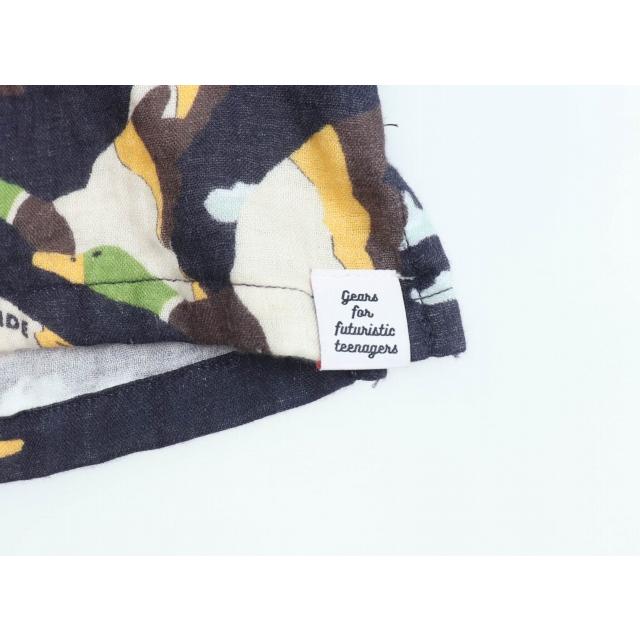 ヒューマンメイド HUMAN MADE 23SS DUCK GAUZE ALOHA SHIRT NAVY