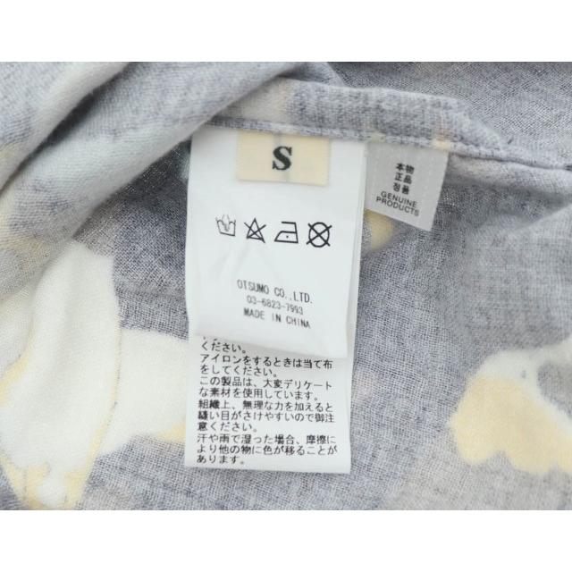 ヒューマンメイド HUMAN MADE 23SS DUCK GAUZE ALOHA SHIRT NAVY