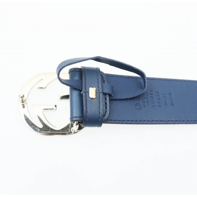 グッチ GUCCI インターロッキング G バックル ベルト 546386 AP00G 85 
