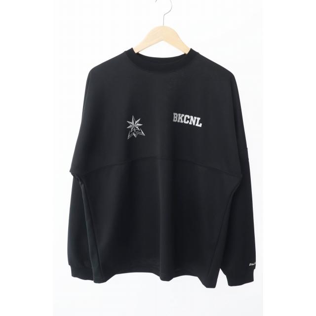 バックチャンネル BACK CHANNEL WIDE MESH LONG SLEEVE T ワイド 