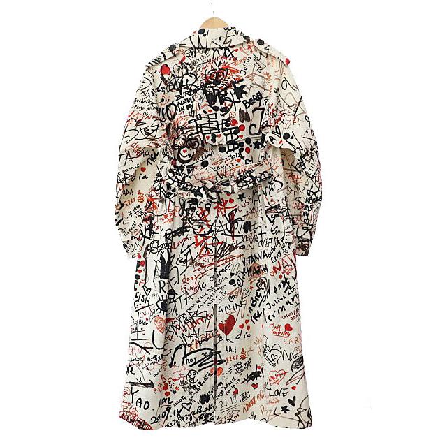 BURBERRY バーバリー リカルドティッシ期 Graffiti Print Trench BURBERRY バーバリー リカルドティッシ期 Graffiti Print Trench