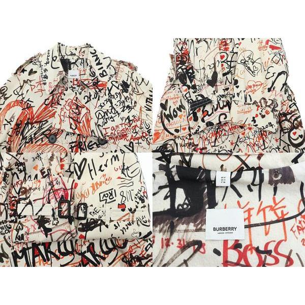BURBERRY バーバリー リカルドティッシ期 Graffiti Print Trench BURBERRY バーバリー リカルドティッシ期 Graffiti Print Trench